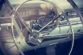 Steering Wheel Old retro