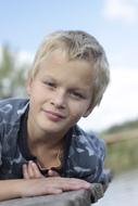 Water View Portrait Of A Child