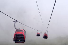Cable Car Gondola red