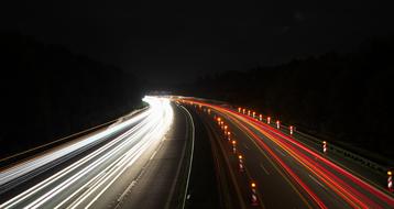 Highway Long Exposure tlight