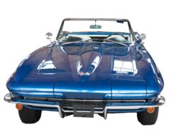 Corvette Classic Car blue