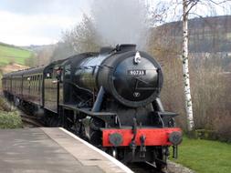 old Steam Train railroad