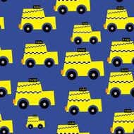 seamless tile wallpaper car yellow drawing