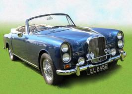 Alvis Cabriolet Artwork car
