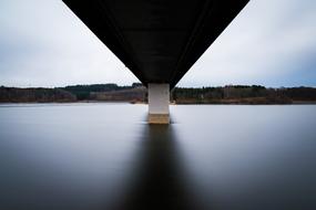 Bridge over Water Reservoir