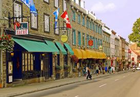 Quebec Old Lower in Canada