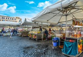 Market Campo Fiori italian