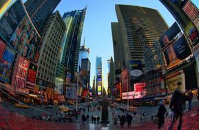 Times Square Nyc people