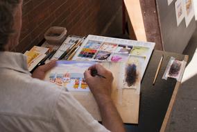 Painter Watercolor person
