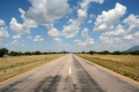 Lonely Road and sky