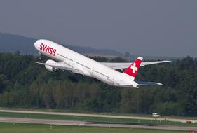 Aircraft Swiss Boeing