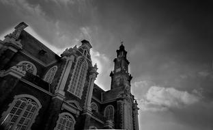 Amsterdam architecture Black And White