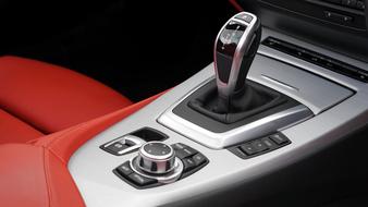 Sports Car the gear knob