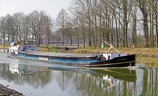 Barge Motor Ship