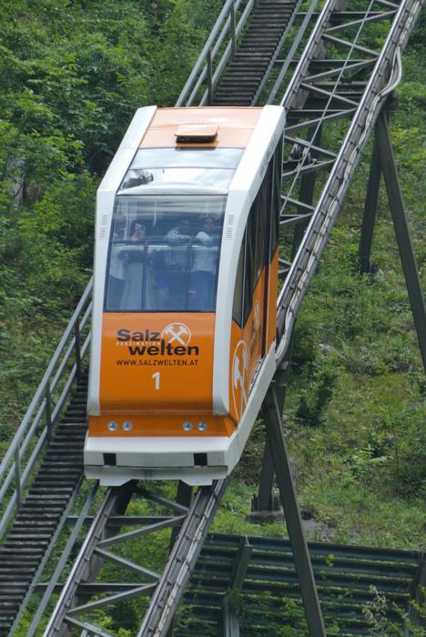 rail transport in the mountains of austria