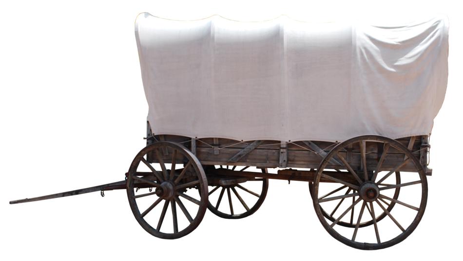 Covered Wagon as a 3d model