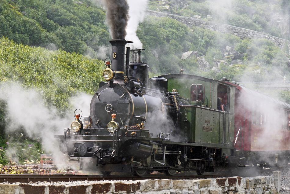 Steam Locomotive Departure