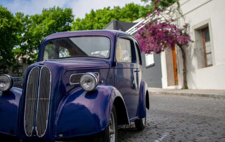 Oldtimer Purple Violet