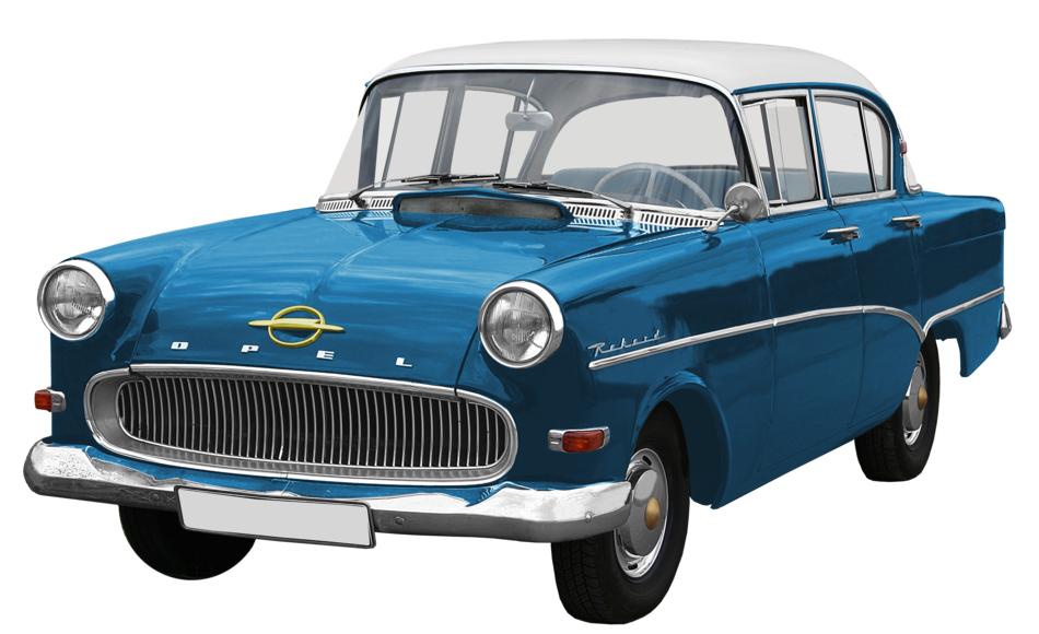Opel Rekord drawing