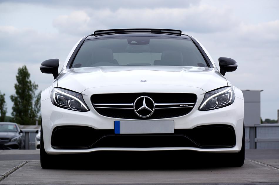 Mercedes-Benz Car white