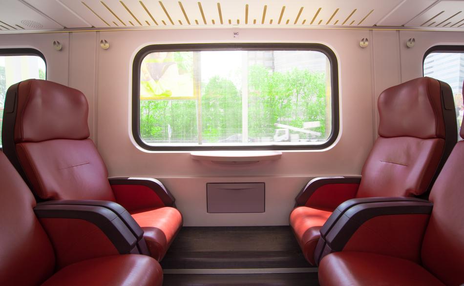 comfortable train exterior