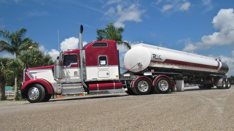 Kenworth Truck red