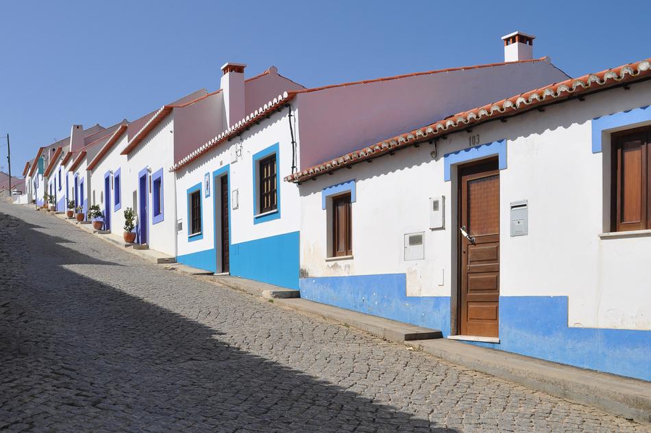 Portugal Houses street
