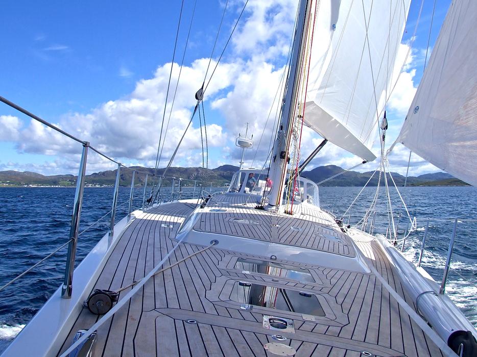 wonderful Yacht Sea