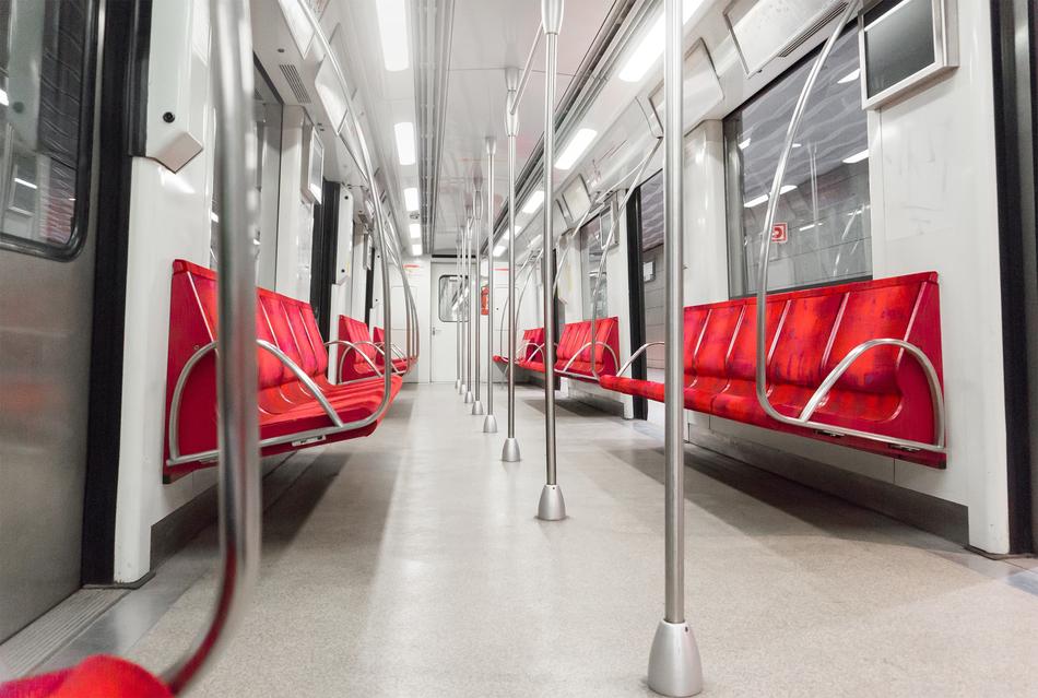Metro Subway red grey