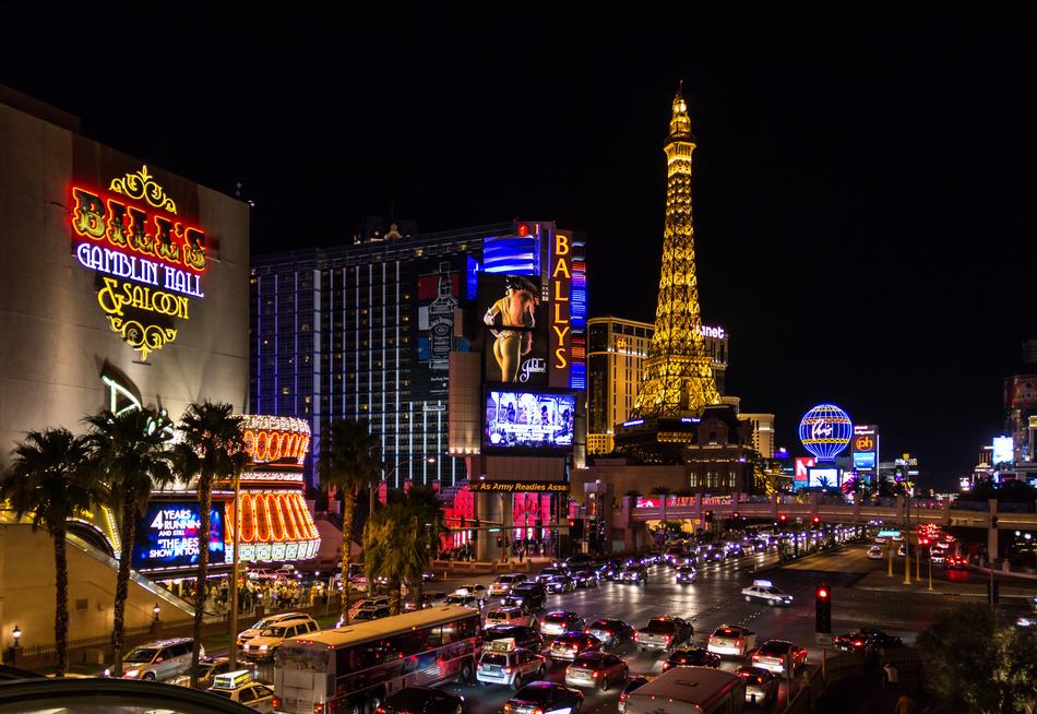 unusually beautiful Las Vegas Night