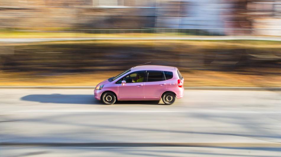Auto Car pink