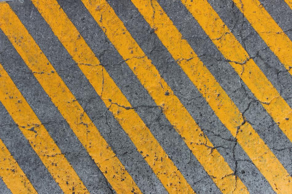 Floor Lines Street yellow