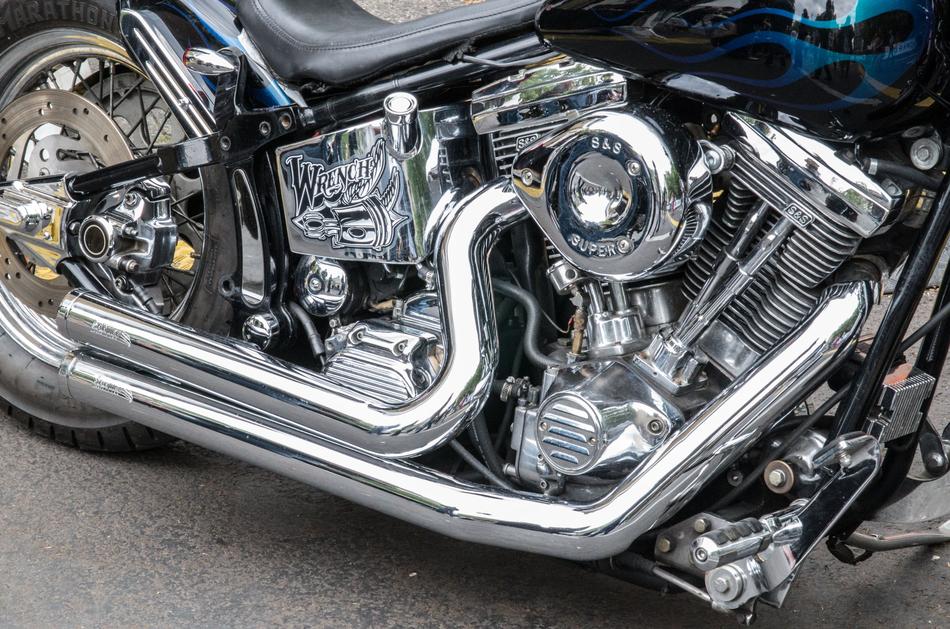 very beautiful Motorcycle Harley Davidson