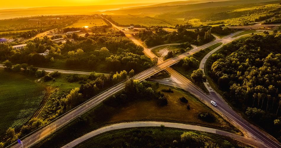 Moldova Aerial View
