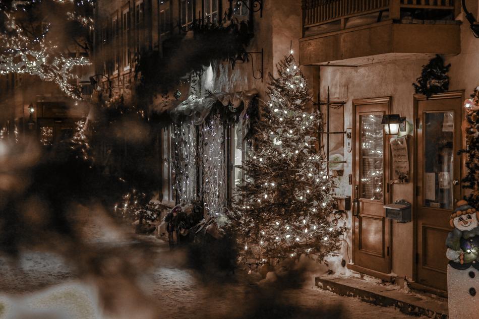 Winter Christmas Old street