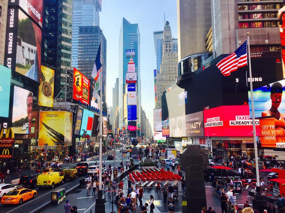 delightful Times Square