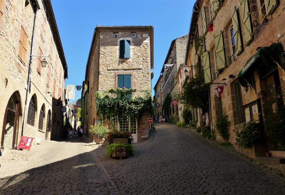 rustic historic architecture of france