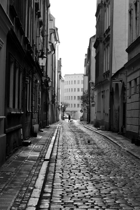 City Walkway monochrome