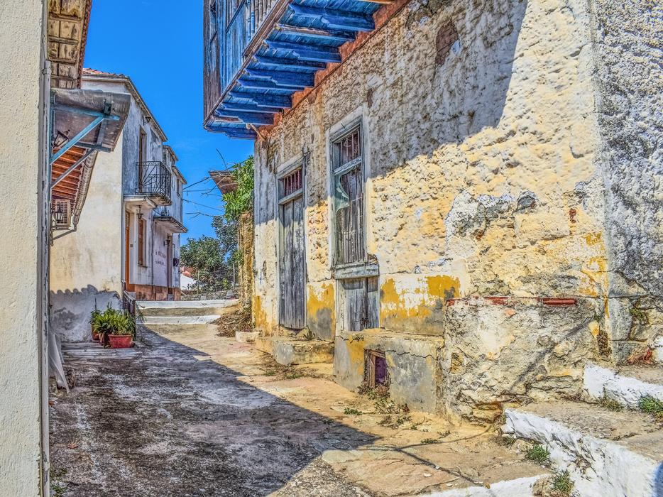 Skopelos street as a work of art