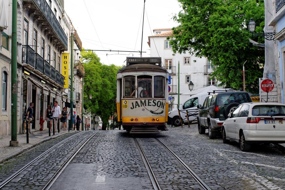 Lisbon Historic Center tram