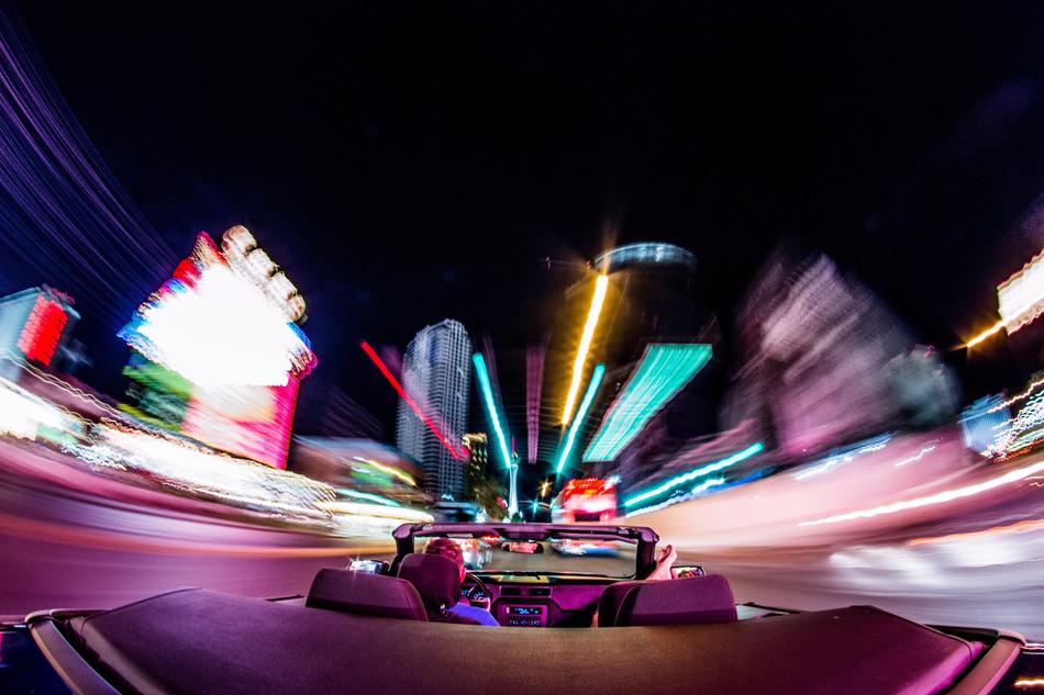 Night Lights abstract