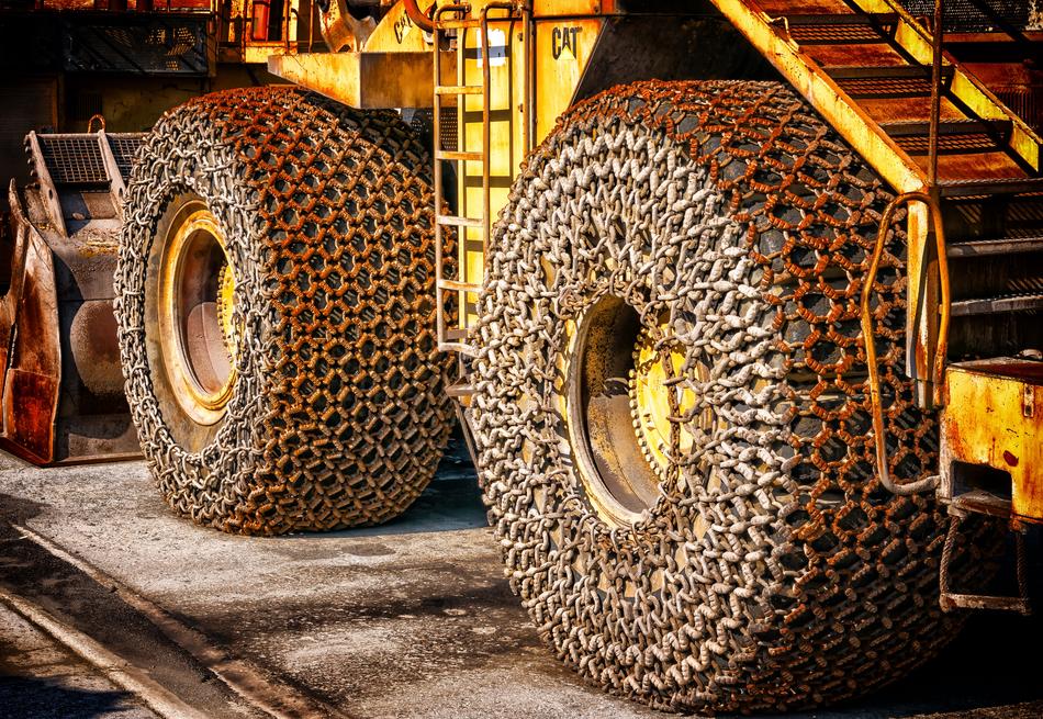 Loader Wheels Iron Chain