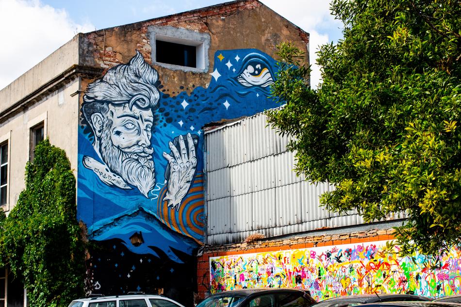 Factory Lisbon Mural art