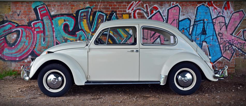 Vw Beetle Graffiti wall