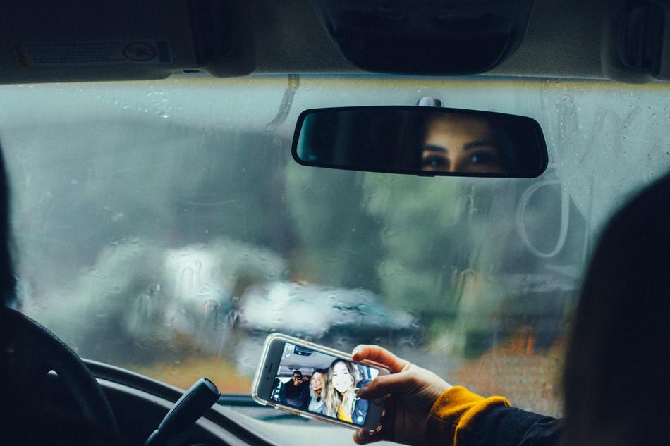 Car Drive at rain