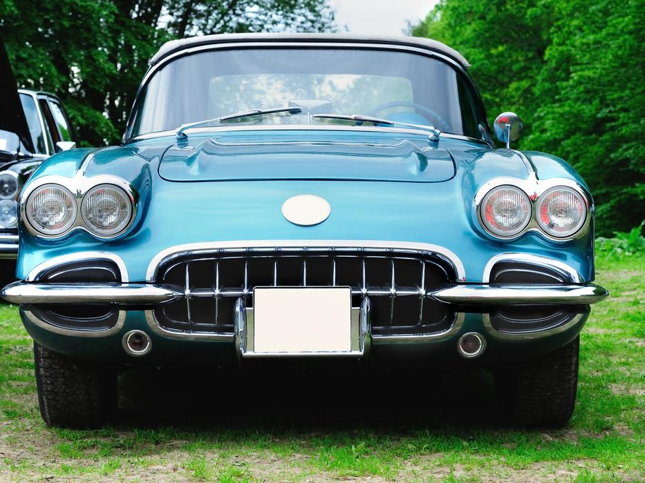 Oldtimer Auto Classic blue