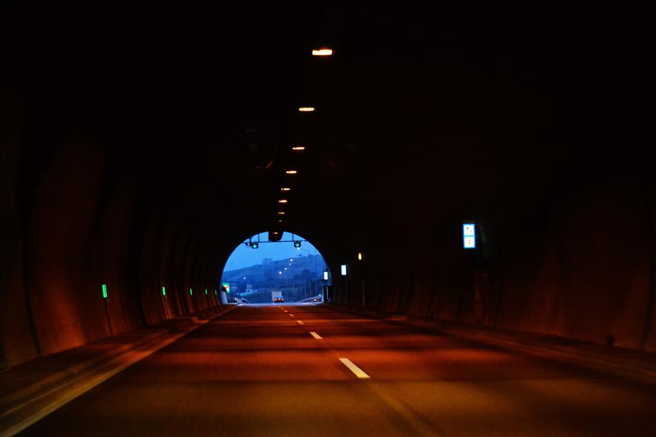 Tunnel Light in the distance