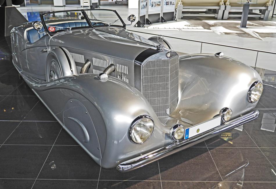 Mercedes 500 K as a rarity