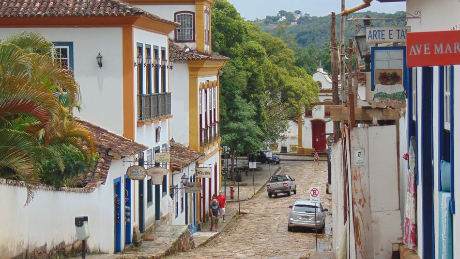 picturesque old Village, brazil, mines, tiradentes