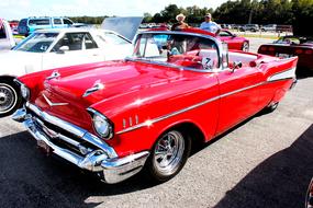 Chevrolet Car red